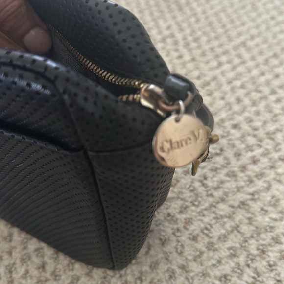 Perforated Marisol w pocket. Black - Picture 4 of 4